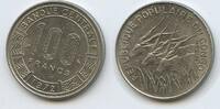 Kongo 100 Francs CFA K47 - Congo Republic Springböcke Central African States Giant Elands -