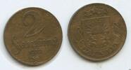 Lettland 2 Santimi G8447 - Latvia Latvija -