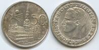 Belgien 50 Francs Silber H0236 - Der Belgen - Brussels World's Fair 1958 Baudouin I. 1951-1993 Belgium -