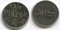 Österreich St.Pölten Wertmarke Jeton M#6213 - Cafe Plazek -