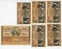 Deutsches Reich Weimar Notgeldscheine Serie 6 Stück GB564 - Harzstadt Thale Emergency money serie Notgeld Paper Money Germany -