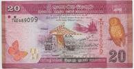 Sri Lanka 20 Rupees Banknote GB015 - Geldschein Port of Colombo - Central Bank of Sri Lanka -