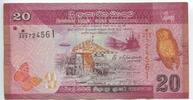 Sri Lanka 20 Rupees Banknote GB038 - Geldschein Port of Colombo - Central Bank of Sri Lanka -
