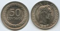 Kolumbien 50 Centavos G2723 - Francisco de Paula Santander Colombia -