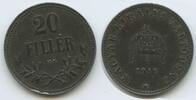 Ungarn Kaiserreich 20 Filler G14901 - Karl I. 1916-1918 Österreich -
