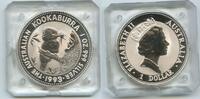 Australien 5 Dollar - 1 Unze Silber G2085 - Australian Kookaburra Bullion Coin 1 Oz - Queen Elisabeth II. -