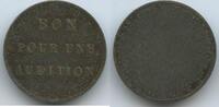 Frankreich Wertmarke Jeton Token G13803 - Phonograph Token - Bon pour une audition France -