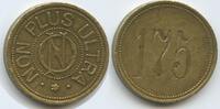 Unbestimmt Wertmarke Jeton Notgeld G13727 - Non Plus Ultra - 175 eingeschlagen - Gegenstempel -