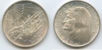 Italien 500 Lire Silber M#7591 - Birth of Dante Alighieri Italy -