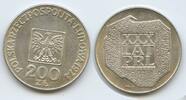 Polen 200 Zlotych Silber H0280 - 30 Jahre Volksrepublik - Peoples Republic Polskich Poland -