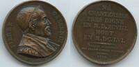 Frankreich France Bronzemedaille GX1332 - Pierre Gassendi französischer Theologe, Naturwissenschaftler, Philosoph -