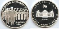 Deutschland Bundesrepublik BRD Silbermedaillle GX1268 - Großer Zapfenstreich 12.Oktober 1998 -