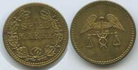 Deutschland Nürnberg Spielmarke Rechenpfennig Jeton G15376 - Adler-Hermesstab (Äskulapstab oder Asklepiosstab) Caduceus -
