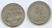 Australien 6 Pence (Sixpence) Silber H1473 - King George V. 1910-1936 Australia -