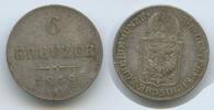 Österreich Kaiserreich 6 Kreuzer Silber M#6720 - Franz Joseph I. 1848-1916 Austria -