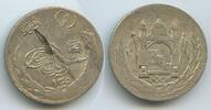 Afghanistan 1 Afghani Silber H0419 - Amanullah 1919-1926 -