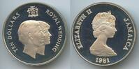 Jamaika 10 Dollars Silber G0207 - Royal Wedding of Prince Charles & Lady Diana Spencer - Jamaica -