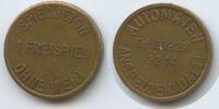 Österreich Oberösterreich Wertmarke 1 Freispiel Jeton Token M#6802 - Ansfelden-Dattl Automaten -