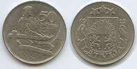 Lettland 50 Santimu G11622 - Segelboot Latvia Latvija -