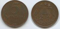 Lettland 5 Santimi G11633 - Latvijas Latvia -