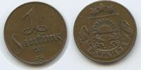 Lettland 1 Santims G11640 - Latvia Latvija -