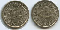 Frankreich Paris Jeton Phonograph token Wertmarke M628 - Place Chansons Paris B.d.Strasbourg Bon Pour Une Audition France -