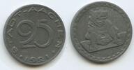 Stadt Aachen Rheinprovinz 25 Pfennig Notgeld T579 - sitzender Bär Kriegsnotgeld -
