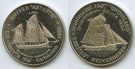 Deutschland Bundesrepublik Seestadt Bremerhaven Medaille GY901 - Nordische Jagt Grönland Bremerhaven-Gdyia - Kutter Astarte -