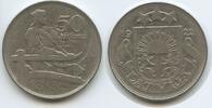 Lettland 50 Santimu G11636 - Segelboot Latvia Latvija -