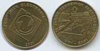 Deutschland Bundesrepublik Brandenburg Medaille M#6674 - 10 Jahre Zehdenick Electronic -