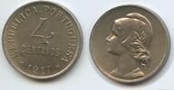 Portugal 4 Centavos G7923 - Liberty Republica Portuguesa -