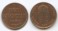Ungarn Egy Krajczár G5810 - Revolution Hungary War of Independence Coinage -