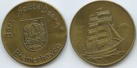 Deutschland Seestadt Bremerhaven Medaille GY841 - Windjammer Seute Deern Schiff Segelschiff -