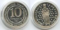 Frankreich 10 Francs Silber M#2002 - Hugo Capet 987-1987 France -