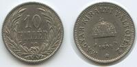 Ungarn Magyar Királyi Váltó Kaiserreich Österreich 10 Filler G4154 - Franz Joseph I. 1848-1916 Hungary -