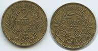 Tunesien Französisches Protektorat 2 Francs G0127 - Muhammad VI. 1922-1929 French Protectorate Tunisia -