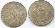 Österreich 25 Schilling Silber H0628 - Wiedereröffnung Burgtheater Bundestheater -