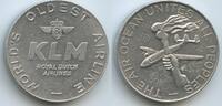 Niederlande Netherlands Medaille PA578 - KLM Royal Dutch Airlines - World´s oldest Airline -