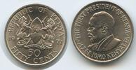 Kenia Fifty Cents (50 Cents) G1105 - Präsident Mzee Jomo Kenyatta Kenya -