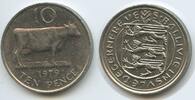 Guernsey 10 Pence G2254 - Kuh Cow - Bailiwick of the Island of Guernsey -