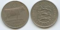 Guernsey 10 New Pence G2256 - Kuh Cow - Bailiwick of the Island of Guernsey -