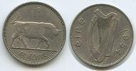 Irland 1 Shilling (1 Scilling) G6436 - Bulle Stier Ireland Éire -