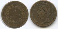 Guyana - French Colonies - French Guiana 5 Centimes G2663 - Charles X. -