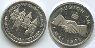 Deutschland Bundesrepublik Bayern Medaille Fusion am M#6862 - Stadtparkasse Aichach-Schrobenhausen, Marktsparkasse Pöttmes -