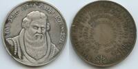 Deutschland Bundesrepublik Bayern Große Silbermedaille GY1211 - 400 Jahre Hans Sachs 1576-1976 -