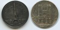 Frankreich Paris Medaille Souvenir Token G16122 - Kathedrale Notre Dame de Paris - La Tour Eiffel - France -