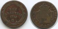 RDR Österreich Vorderösterrich 1 Kreuzer G5441 - Burgau Maria Theresia -