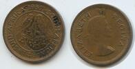 Südafrika 1 Farthing (¼ Penny) G3142 - Cape Sparrows Elizabeth II. South Africa Suid Africa -