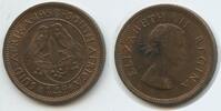 Südafrika 1 Farthing (¼ Penny) G3157 - Cape Sparrows Elizabeth II. South Africa Suid Africa -