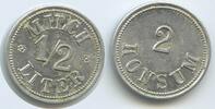 Österreich Steiermark Milchmarke 1/2 Liter Milch Wertmarke M#5754 - Eisenerz 2 Konsum - Austria Milktoken -